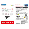 SanDisk OTG Type-C USB Flash Drive 64GB 128G 256GB Ultra Dual USB3.1 U Disk 2 IN 1 Pen Drive Stick 150MB/s for Smartphone Laptop. 