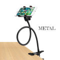 Metal Strong Lazy Holder Long Arm Flexible Bed Lazy Bracket Desk Phone Holder Bracket for iPhone Desktop Mount Stand Cell Phone Holder. 