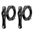 2X Bicycle MTB Water Bottle Clip Cage Holder Clamp Handlebar Bracket Mount Seatpost Handlebar Front Fork Frame Tube. 