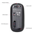 KOKKO M103 Wireless Mouse 1200 DPI 2.4GHz Wireless Mouse Ergonomic Gaming Mouse Silent Click Cordless Mice Rechargeable Mice. 