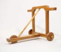 Wooden Baby Walker, Push and Pull Toy For Toddlers. 