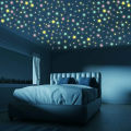 100Pcs Radium Luminous Star Stickers High Quality 3D Light Emitting Stars. 