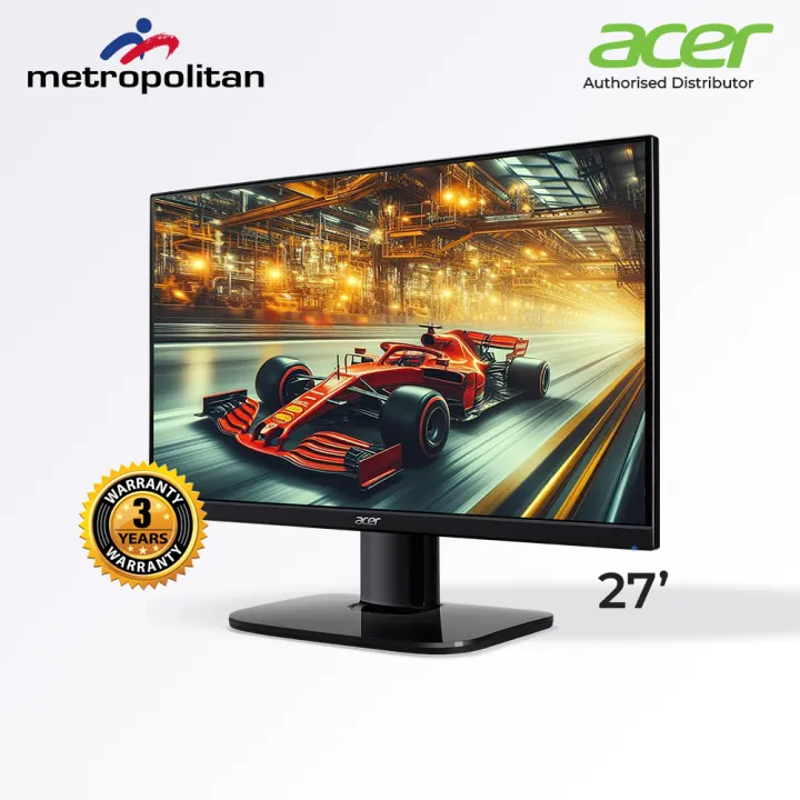ACER LED Monitor KA2 series-KA272 E0 Display with a IPS FHD resolution