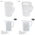Kitchen Baking Measuring Cup Milk Liquid Flour Graduated Measure Jug Anti Leak Plastic Pour Water Pitcher With/without Lid. 