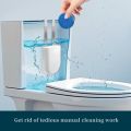 Portable Stainless Steel Toilet Tank Cleaning Tablet Holder with Double Hooks Hanging Toilets Bowl Cleaner Carrier Adjustable Toilet Tank Bleach Tablet Bracket Prevent Pollution. 