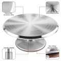 KOKKO Cake Stand, 12 Inch Rotating Cake Turntable With 3 Scrapers, Spatula, Cake Shovel, Baking Decorating Supplies For Baking Enthusiasts, Baking Course. 