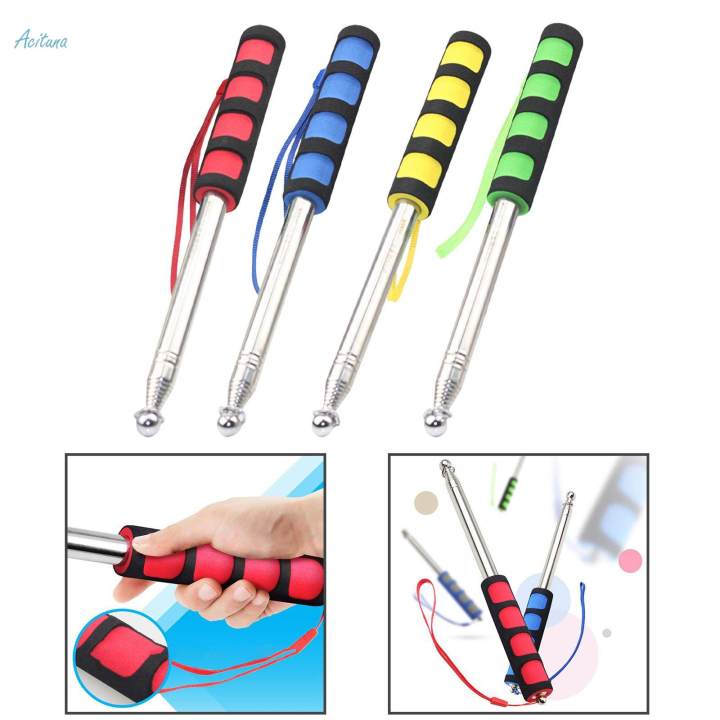 Tour Guide Flag Pole Teaching Pointer Stick