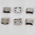 Wenefang 100pcs/lot 5Pin Micro-B SMD Micro USB Connector Female Port Jack Tail Sockect Plug For Android phone data connector. 
