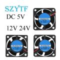 4020 5V 12V 24V DC Computer CPU Cooler Mini Cooling Fan 40MM 40x40x20mm Small Exhaust Fan For 3D Printer 2pin. 