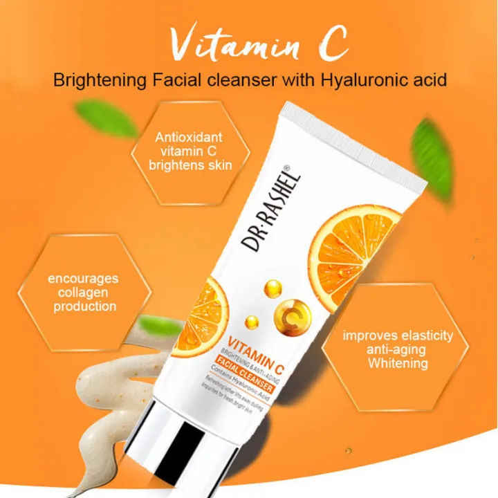 DR.RASHEL%20Natural%20Vitamin%20C%20Facial%20Cleanser%20/%20Face%20Wash%20%20contains%20Hyaluronic%20Acid%20Face%20Wash%20Brightening%20Anti-Aging%20Deep%20Cleansing%2080g%20/%20Dr%20Rashel%20(rvcf)%20-%20Image%206