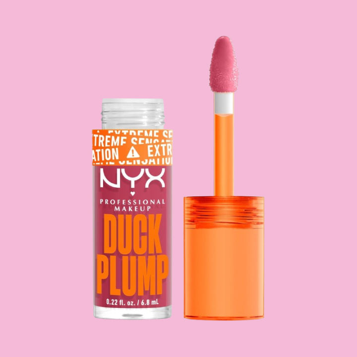 NYX Professional Makeup, Duck Plump High Pigment Lip Gloss-09 Strike a Rose