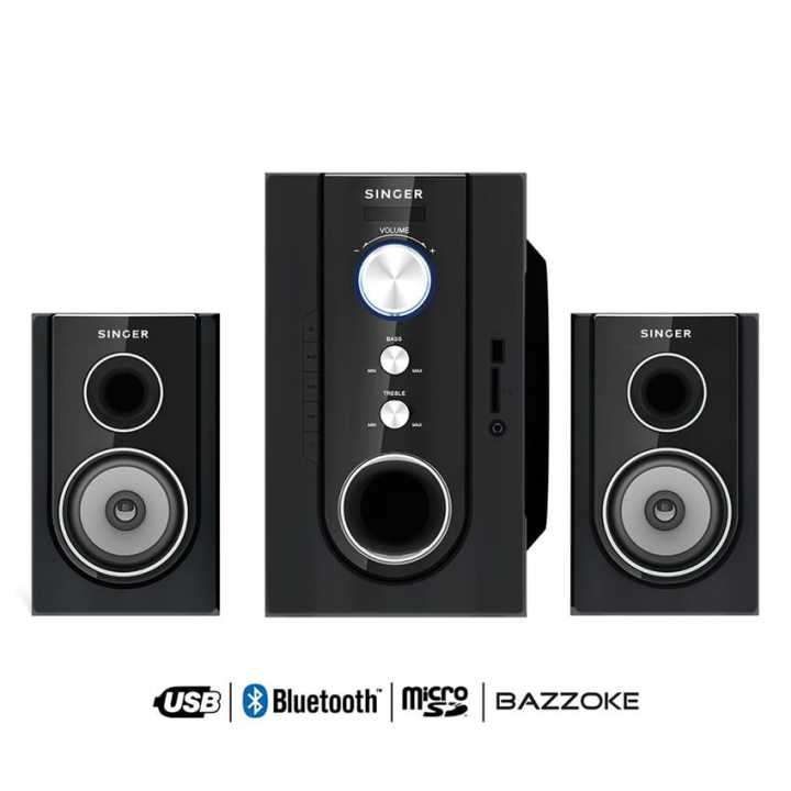 Singer Mini Hi Fi Systems With Bluetooth 30 WRMS