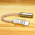 Type-C DAC Adapter Interface ALC5686 HiFi DAC Headphone Amplifier Digital Audio Decoding Earphone Converter. 