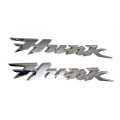 Hero Honda Hunk Fuel Tank Both Side Monogram Emblem 3D Badge Sticker. 