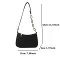 Lady Felt Armpit Design Luxury Tote Released Fashion Ladies Handbag Under Crescent Small Square Bag. 