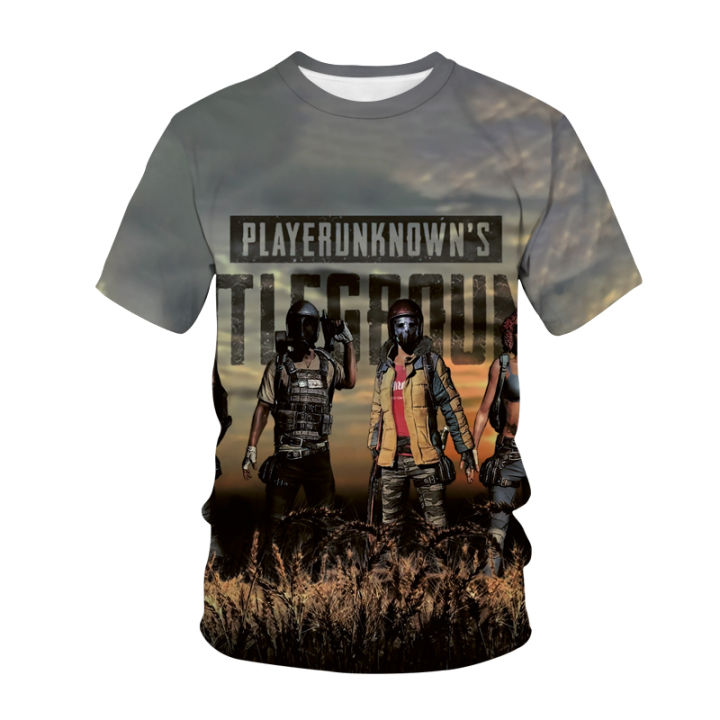 Playerunknowns%20battlegrounds%20T-shirt%20FPS%20game%20PUBG%20cartoons%203D%20printed%20girls%20boys%20unisex%20T-shirt%20casual%20fashion%20kids%20tees%20tops%20-%20Image%205