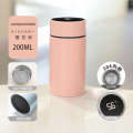 Stainless Steel Insulated Mini Pocket Cup Ins Style Smart Display Men Women Children Student Water Bottle Gift. 
