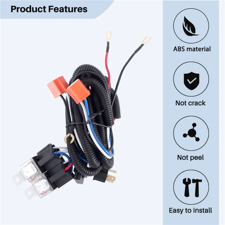 H4%20Negative%20Switched%20LED%20Headlight%20Lamp%20Bulb%20Relay%20Wiring%20Harness%20Plug%20Kit%20-%20Image%204
