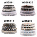 WS2812B WS2811 WS2813 WS2815 5050 RGBIC Smart LED Strip WS2812 Individually Addressable IC 30/60/144Pixels/Leds/m Light DC5V/12V. 
