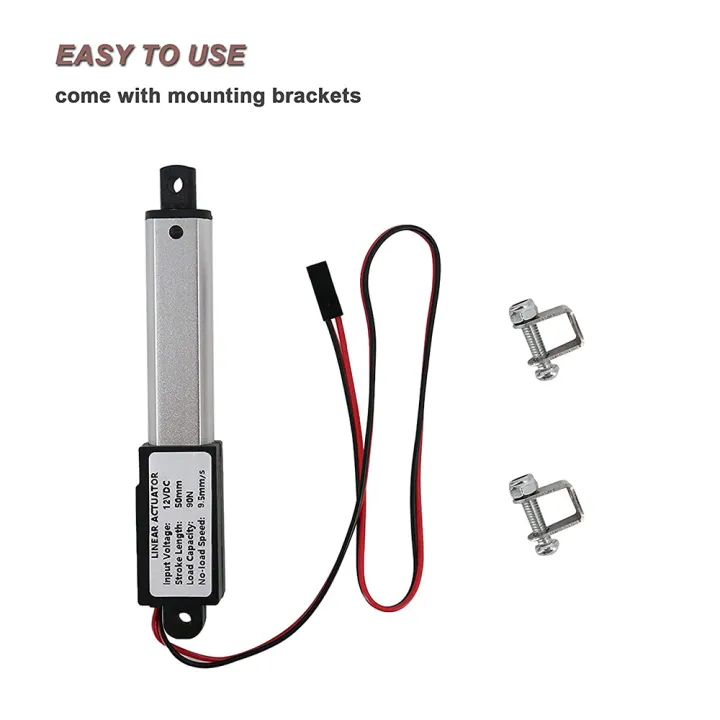 Micro-Linear%20Actuator,%202%20Inch%20Stroke,%2090N/20.3Lb,%20Speed%209.5mm/S%20-%20Image%202
