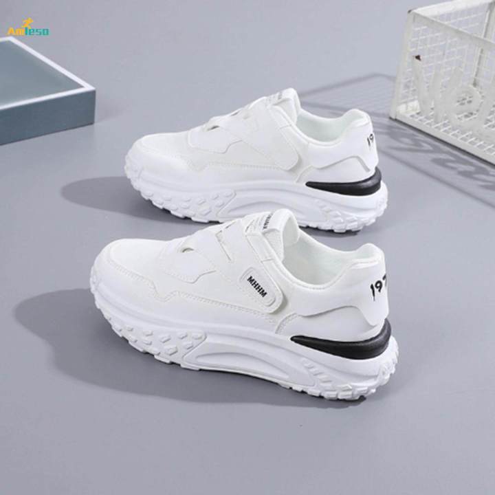 Women's%20Shoes%20Trendy%20Durable%20Leisure%20Sneakers%20for%20Travel%20Workout%20Short%20Trips%20White%2036%20-%20Image%203