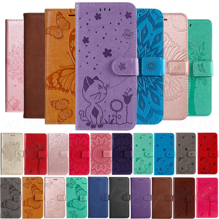 Flip PU Leather Case For Honor X7 X7A X8 X8A X6 5G Wallet Phone Cover Book Coque Card Slot Housing