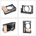 PULUZ Light and Durable Video Camera Cage Stabilizer Mount With International Universal Quick-release Plate and Cold Shoe Jack for Sony RX100 VI / VII. 