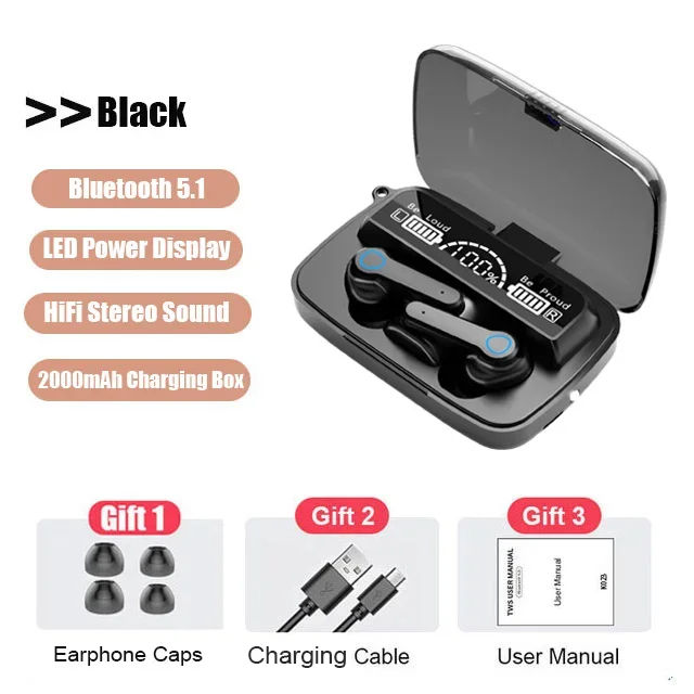 M19%20TWS%20Bluetooth%20Earbuds%20Wireless%20Headset%20Earphone%20Intelligent%20Touch%20Control%20Waterproof%20LED%20Display%20With%20Mic%20-%20Image%206