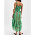 Tube Top Dress for Women Summer Solid Strapless Dresses, Off the Shoudle Ruffle Beach Dress. 