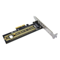 M.2 NVMe SSD to PCIE Adapter M-Key Interface Card for M.2 NVMe SSD to PCIe X16 Hard Drive Disk Adapter Expansion Card. 