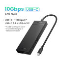 UGREEN USB C 4-Port HUB 10Gbps USB Type-C 3.2  4*USB C，2*USBA2*USB C Port 10Gbps USB Splitter for Macbook Air M3 Samsung S24 Ultra. 