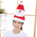 Santa Hat Singing and Dancing with Music Swing Christmas Costume Accessories for New Year Party Xmas. 