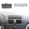 5X A/C Outlet Tab Clip Repair Kit for - W204 C180 C200 C260. 