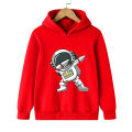 2023 pink kids astronaut cartoon clothes baby boys cotton shirt fashion cotton hoodie children spaceman tops undershirt. 