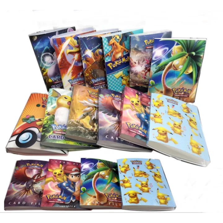 Spot COD Pokemon Cards Portfolio Trading Card Protection Binder Folder ...