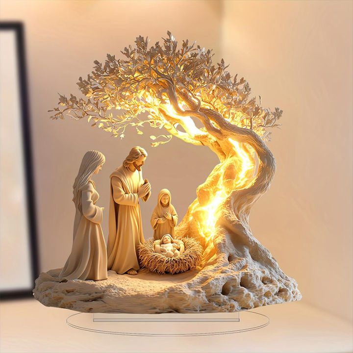 Easter%20Nativity%20Scene%20Figurine%20Tabletop%20Decor%20Nativity%20Figurines%20Set%20Home%20Decoration%20-%20Image%203