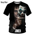 New American Movie Joker 3D Printed T Shirt Men And Women Fashion Short Sleeved T-Shirt Breathable Top Fresh Casual Tees Tshirt. 