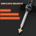 100W Plastic Welding kit 2-in Plastic Welder and oldering Iron. 