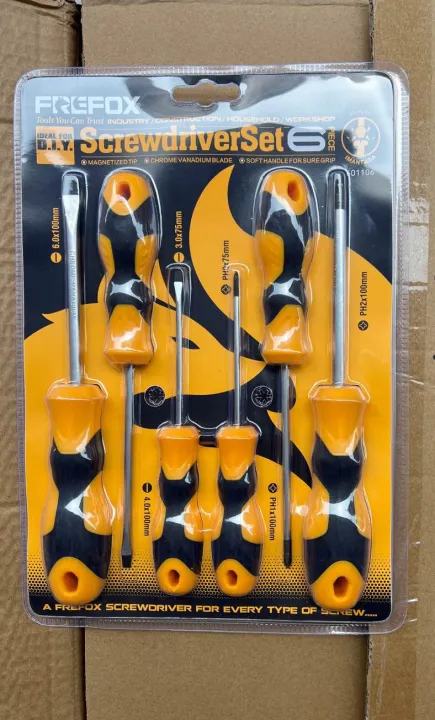 6 PCS SCREWDRIVER SET