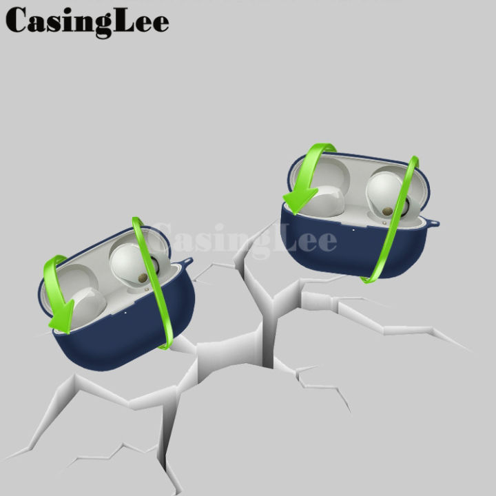 For%20SONY%20WF-1000XM5%20case%20Headphone%20Protective%20Case%20Soft%20Liquid%20Silicone%20Cover%20Wireless%20Suitable%20For%20Sony%20WF1000XM5%20Back%20cover%20-%20Image%206