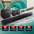 Samsung Q990F 11.1.4ch Q Series Subwoofer + Rear Speaker, Wireless Dolby Atmos, Q-Symphony, Game Mode Pro, Adaptive Sound (HW-Q990F). 