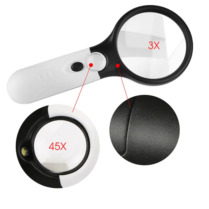 3%20LED%20Light%2045X%20Handheld%20Reading%20Magnifying%20Glass%20Lens%20Jewelry%20Loupe%20-%20Image%202
