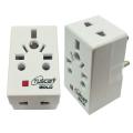 Universal Multi plug Adaptor Round 3 Pin Plug. 