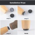 KK FING 30 Pcs Chair Table Furniture Leg Bottom Feet Glides Skid Tile Plastic Pad Floor Nail Non-slip Wood Floor Protector NailUSB Fan. 