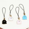 Cartoon Metal Anime Ghost Demon Phone Rope Keychain Lovers Mobile Phone Charms Cute Keychains Strap Lanyard Bag Pendant. 