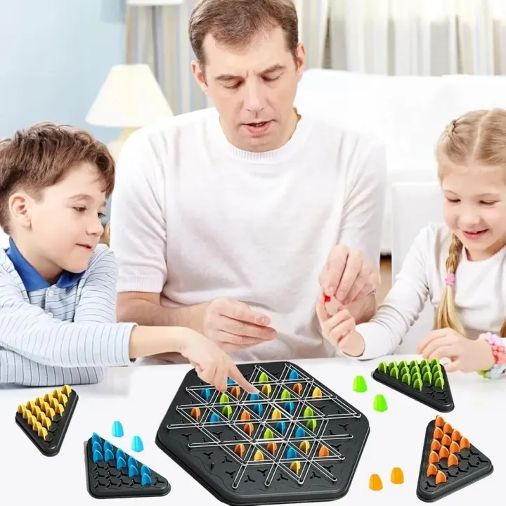 Educational%20Rubber%20Band%20Geometry%20Chain%20Triangle%20Chess%20Interactive%20Battle%20Duel%20Board%20Strategy%20Game%20Puzzle%20Game%20Toy%20Kids%20Game%20-%20Image%207