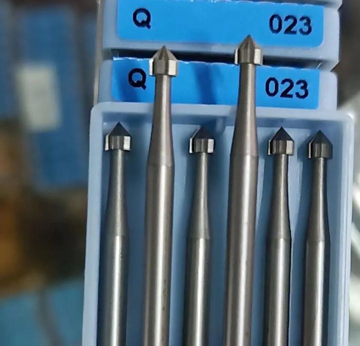 6PCS/SET Jewelry Setting Tools Round Steel Bur for Diamond inlaying Rotary Tools Carving Burs For Jewelry Setting Tools