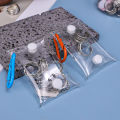 Mini Bag Transparent Coin Purse Keychain Pendant Square Pouch Organizer Key Lipstick Earphone Storage Bag. 