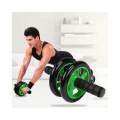 Fitness Gym AB Wheel AA Total Body Exerciser Roller + FREE GIFT Knee Pad. 