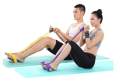 SellinCost 2 Tube Premium Korean High Grade Sit Up Band 2 Tubes Leg Slimming Exercise Resistance Bands String Resistance Elastic Sit Up Pulling Rope Foot Pedal Training Set Gym Stretch Workout Korean Grade GP-02. 